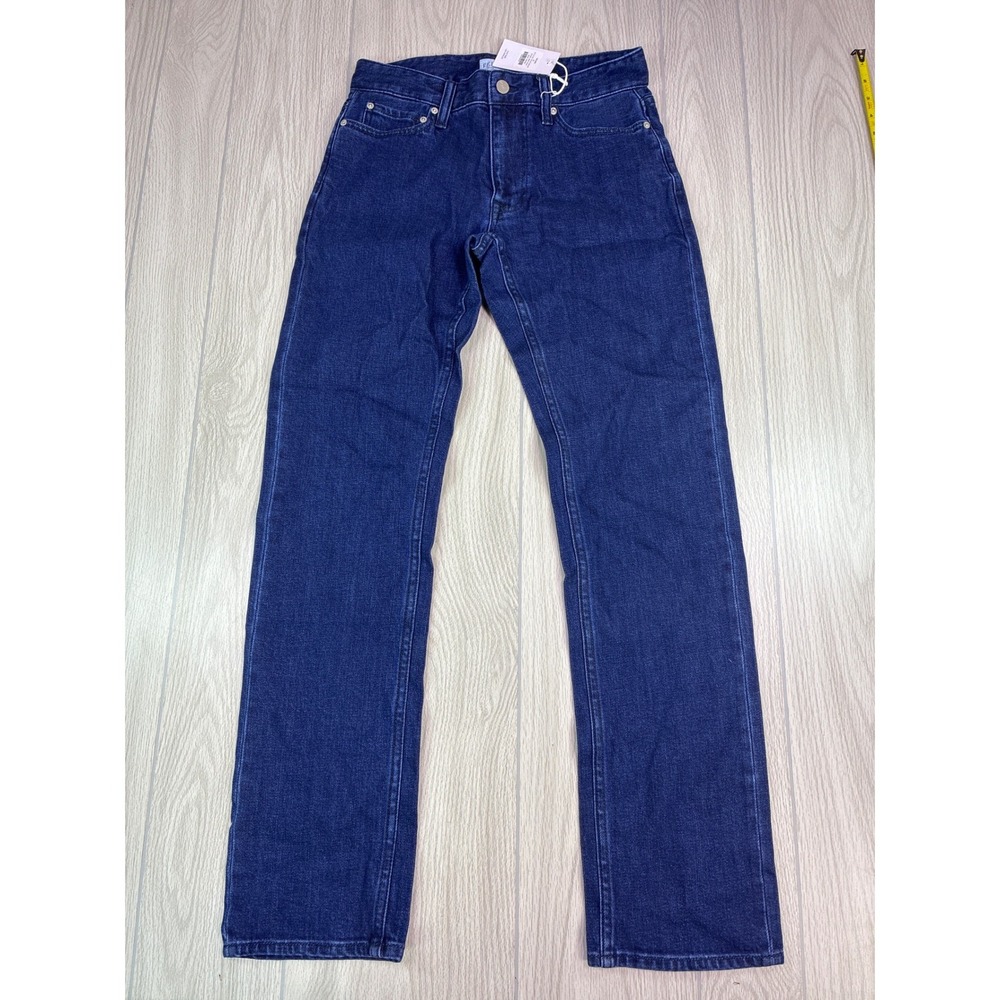 FF.LA Five Four Los Angeles Holden Straight Leg Jeans Dark Wash 29 01K-07-458-OS